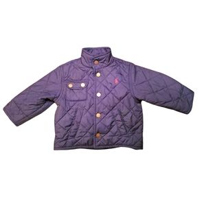 Ralph Lauren Navy Baby Boys Down Puffer Jacket 18mo